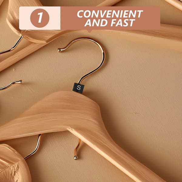 180 Pcs Clothes Hanger Size Markers Mini Plastic Clothing Size Labels Clothes Size Ring Clips for Clothes Pants Hangers