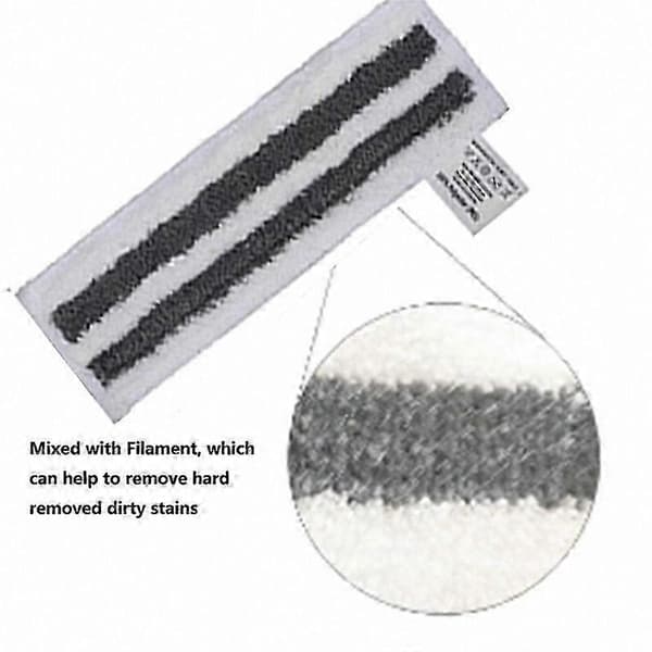Mikrofiber Moppepuder til Damprensere, Kompatibel med Easyfix SC2 SC3 SC4 SC5 Modeller, Gulvrenseklude