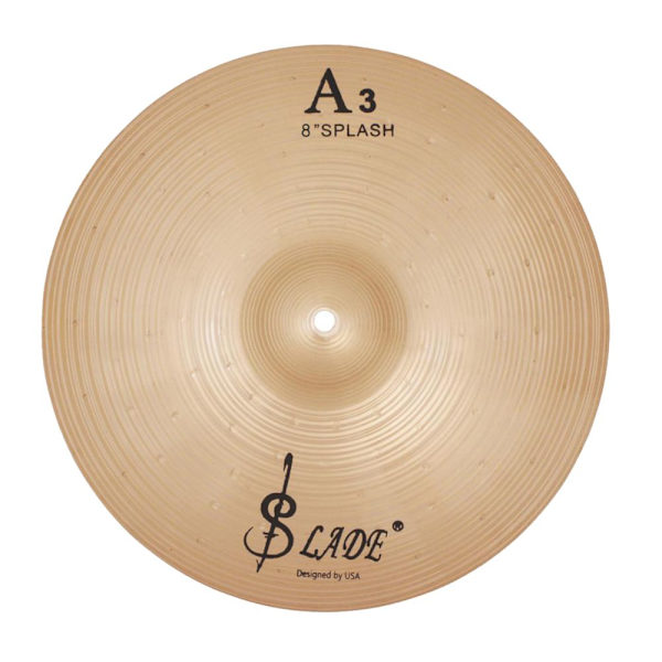 hi-hat cymbaler Slade koppar fosfor koppar hi-hat cymbal för 8-tums trummis