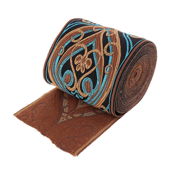 Yards Jacquard Kantband Syband Tygband För Sömnadshantverk 10 Cm