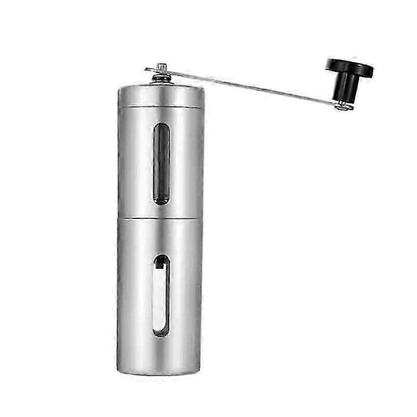 Justerbar kaffekvern, manuell kaffekvern konisk Silver