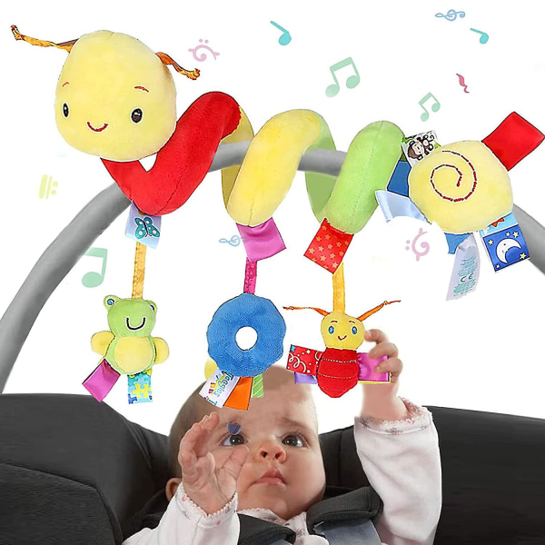 Babysitsleksak, Aktivitetsspiral för Barnvagn, Leksak Flicka Pojke