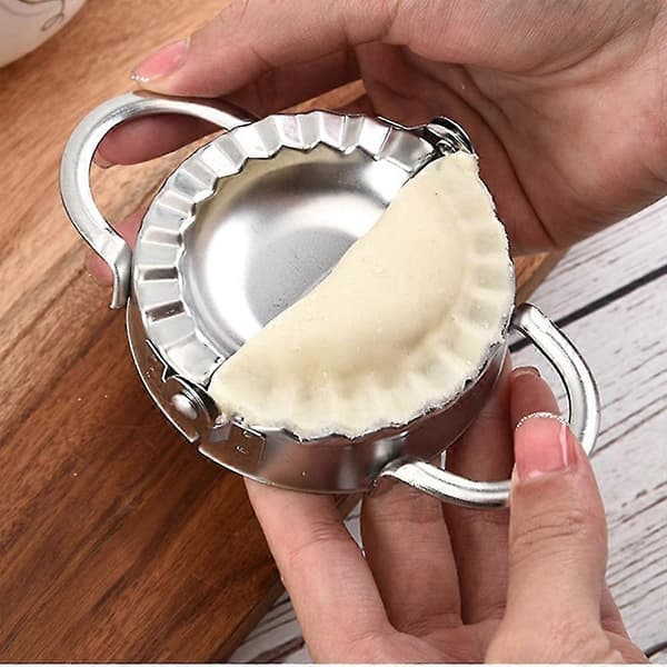 8 st. degformar i rostfritt stål för dumplings, Jiaozi-maskin, ravioli-form