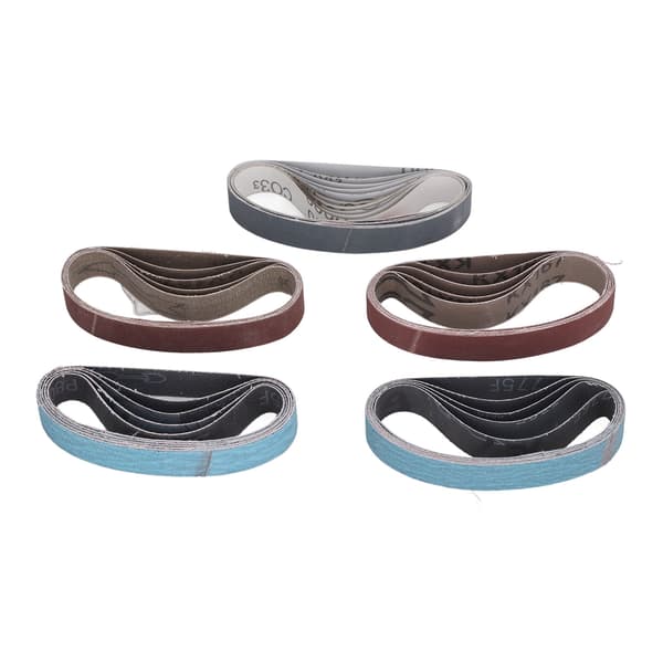 [RM]30 Pcs Knife Sharpener Sanding Belt Set 80 120 240 400 800 1000 Grit 3/4in 12in