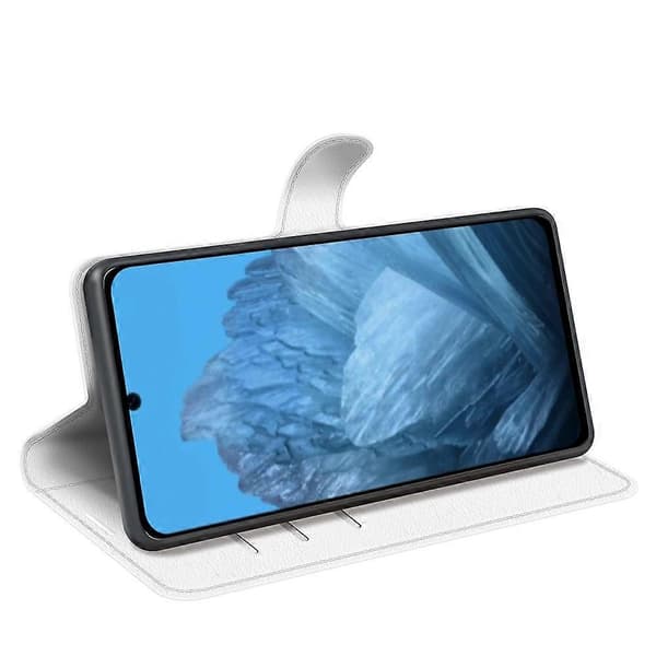 [RM] Litsi-nahkainen puhelinkotelo Google Pixel 9 / 9 Pro -puhelimelle White For Google Pixel 9 / 9 Pro