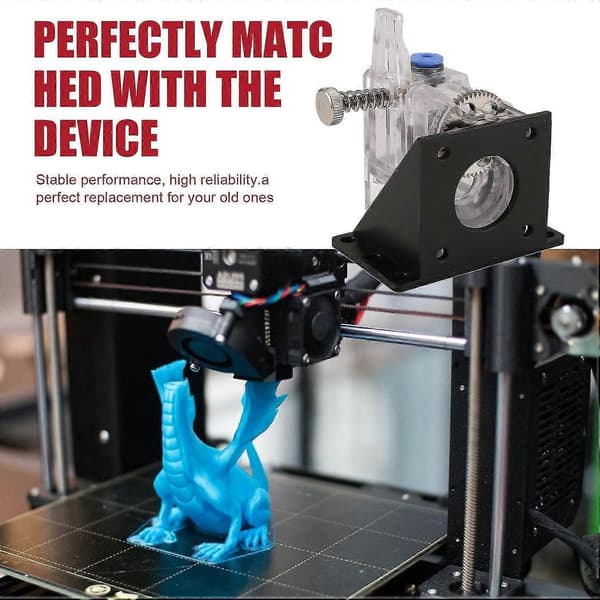 Til Vyper Transparent Ekstruder Gear, 3D Printer Tilbehør 3D Printer Transparent Ekstruder