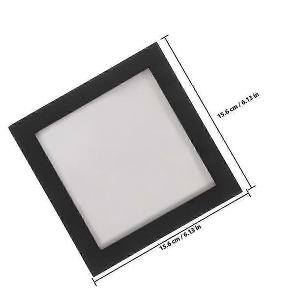 [RM]Fyrkantig fotoram Snygg design Sovrum Kontorsinredning Multifunktionell CD-samlingsdisplay 1-pack