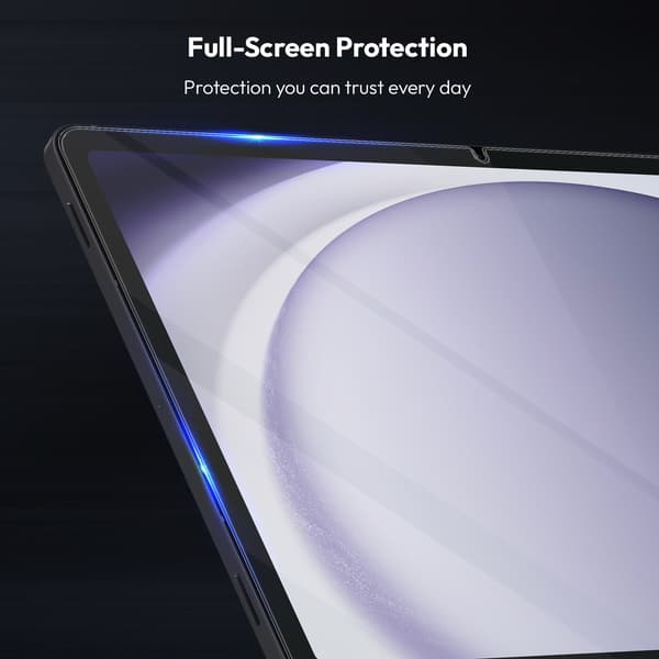 3-Pack Samsung Galaxy Tab A9 Plus Screen Protector - Tempered Glass 9H - Super Quality 3D[RM]