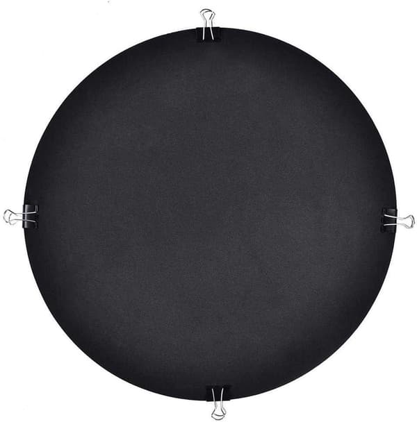 [RM]ING 10 Pieces Drum Dampeners - Drum Practice Pad Bass Drum Silent Muffler Black