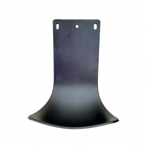 Lättviktig bärbar tvåldispenserbas med droppsäkert skydd Black spill tray