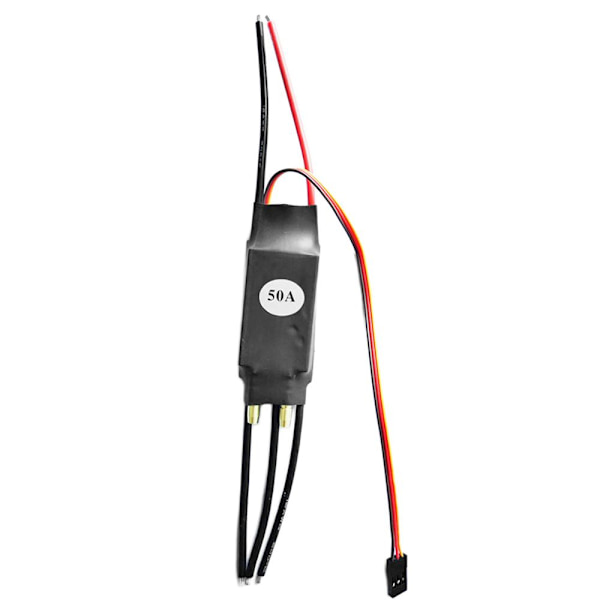 30A/50A/80A/100A Borstlös ESC Hastighetsregulator Fäste för RC Båt 50A