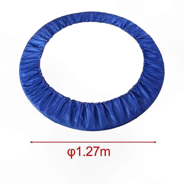 Sikkerhetskantbeskyttelse for trampolinehoppebunn Erstatningsbeskyttelsespute 50Inch 8 Buckles