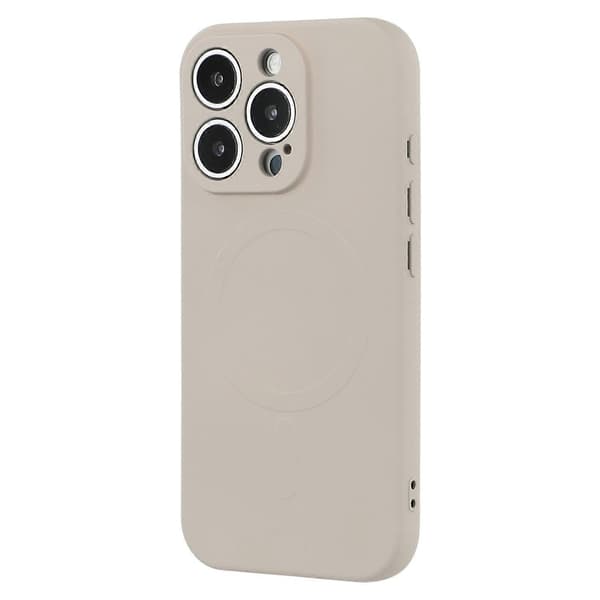 [RM] Til iPhone 16 Pro Cover kompatibelt med MagSafe Stødsikkert TPU Telefoncover - Titanium Grå Multicolor Titanium Grey