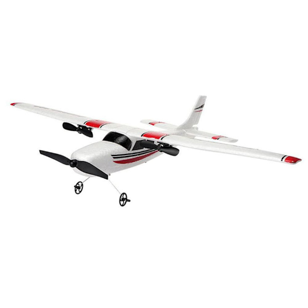2x RC Flygplan Leksak 2.4Ghz Fjärrkontroll Segelflygplan Fast Vinge Jaktplan