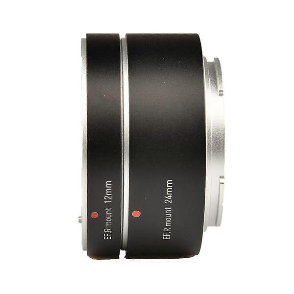 12mm 24mm Elektronisk autofokus makro mellomring-adapter for EOS R R5 R6 EOS RP RF-fatning
