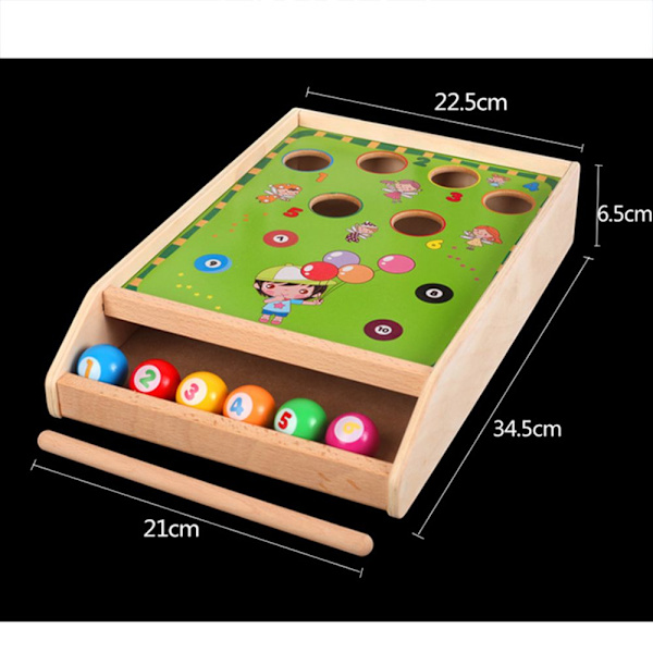 Mini biljardbord leksaker förskoleleksak