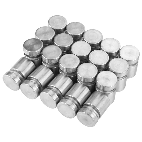 [RM] Monteringsudstyr til skilte i rustfrit stål 20 stk M16x20mm