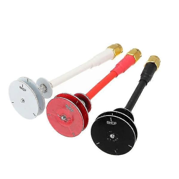 Realacc RHCP Pogoda Antenne + TFP-Mini Triple Feed Patch 45mm Sort 5.8G FPV Antenne Til FPV RC Drone