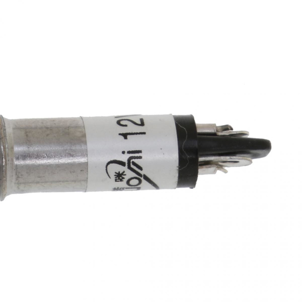 10 st Piloter 12V Metall Röd LED Utomhus Nattlampa Indikator