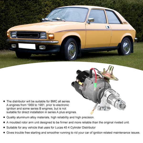 [RM]Electronic Distributor in Aluminum Alloy for Lucas 45D 5D