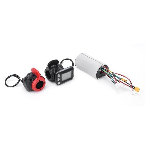 [RM]5.5-inch Carbon Fiber Electric Bicycle Controller Accessory Set (Controller + Throttle + Brake) -Pure