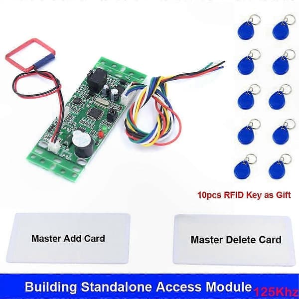 Integreret RFID Adgangskontrolkort 125KHZ Systemcontroller til Intercom og Sikkerhedsstyring 125KHZ RFID