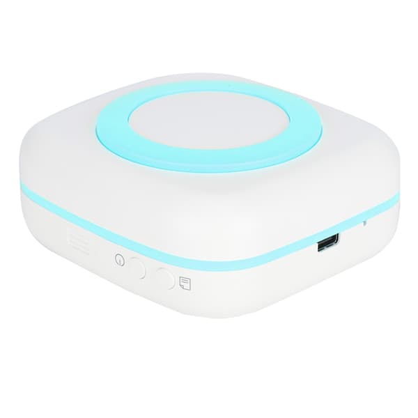 Mini-printer 200DPI Bærbar 8.8x8.5x3.7cm TypeC Termisk Printerenhed med 800mAh Batteri (Blå)