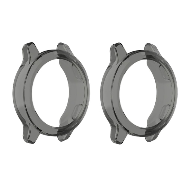 42mm Anti-kollisions TPU Smartwatch Skyddsfodral För Garmin Actives 1 Orange+1 Blå