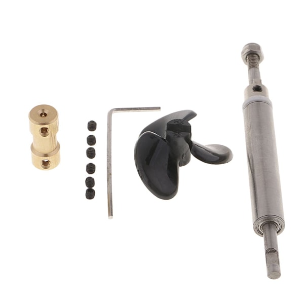 Drivbåt Båtdelar 10cm Metall Drivaxel System Set För 2mm Motor