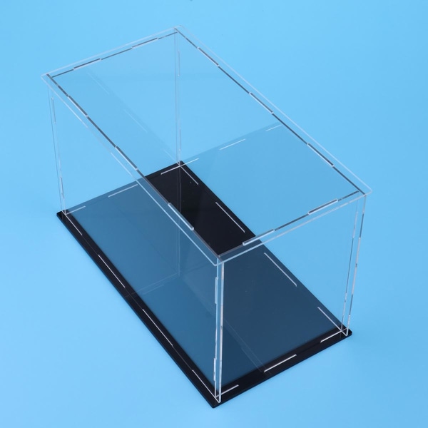 Genomskinlig Akryl Displaybox Dammtät Kub Akryl För Gundam Docka Display