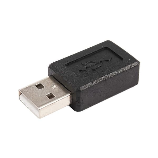 2X USB til Mini USB-omformer USB hann til Mini USB hunn-adapter