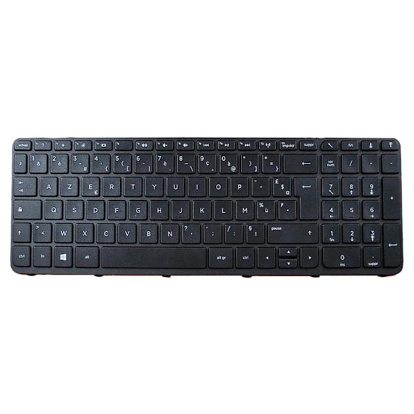 Bakgrundsbelyst tangentbord AZERTY Franskt tangentbord
