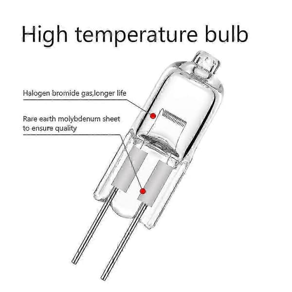 40PCS 12V 20W G4 Halogenlampor Klara Pärlor för Heminredning