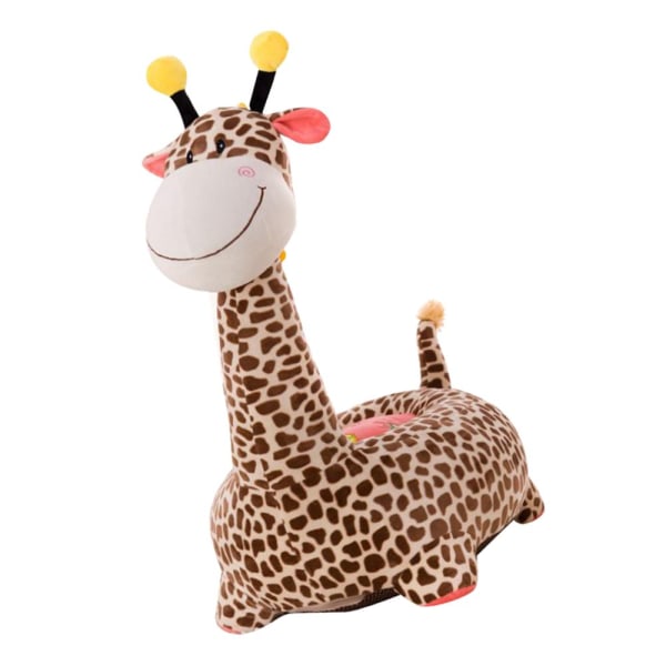 Cartoon Animal Kids - Baby cover - Giraffe Beanbag Stol (brun)
