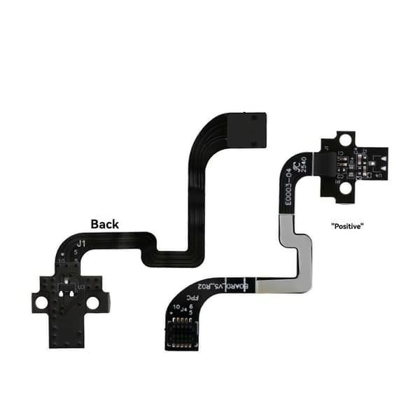 2X til Bambu Lab P1S P1P ekstruder filament sensor dele med pneumatisk stik Hall switch board til P1 serie printer Black