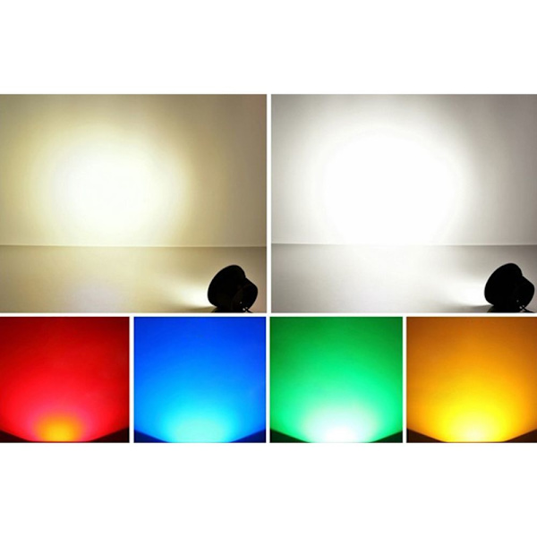 18W LED Flood Light Utomhus Undervattens Spot Dammlampa RGB