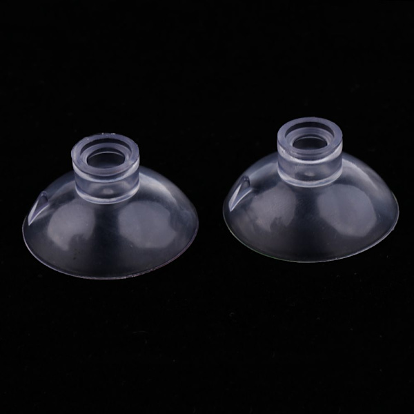 Akvarium Klar Glas Räkfoder Matare Rör Skål Matare Slanghållare 250mm