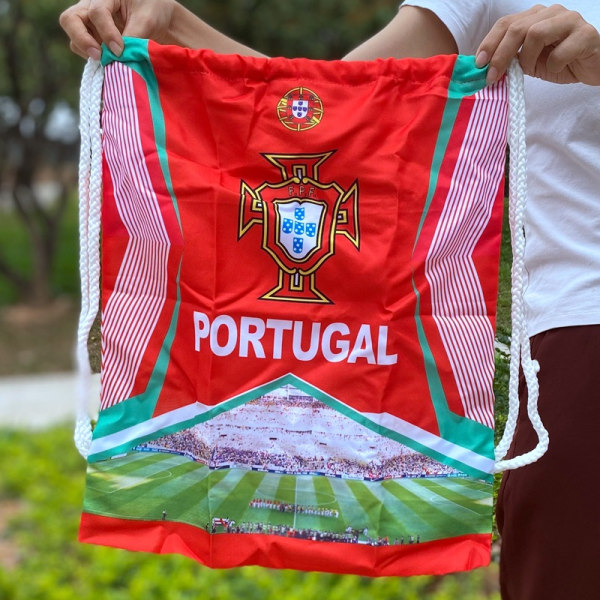 Fotbollsryggsäck Portugal Sverige Spanien Italien England VM Portugal