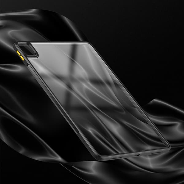 iPad Pro 12.9 (2022/2021/2020) TPU + PC Anti-fall Transparent Case - Protective Tablet Case Mörkgrön