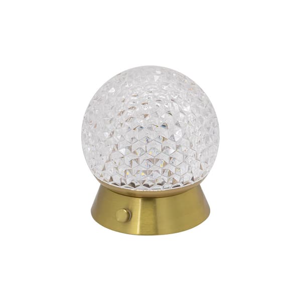 [RM]New Crystal Ball Decorative Table Lamp Bedroom Bedside USB Charging Table Lamp LED Atmospheric Night Light