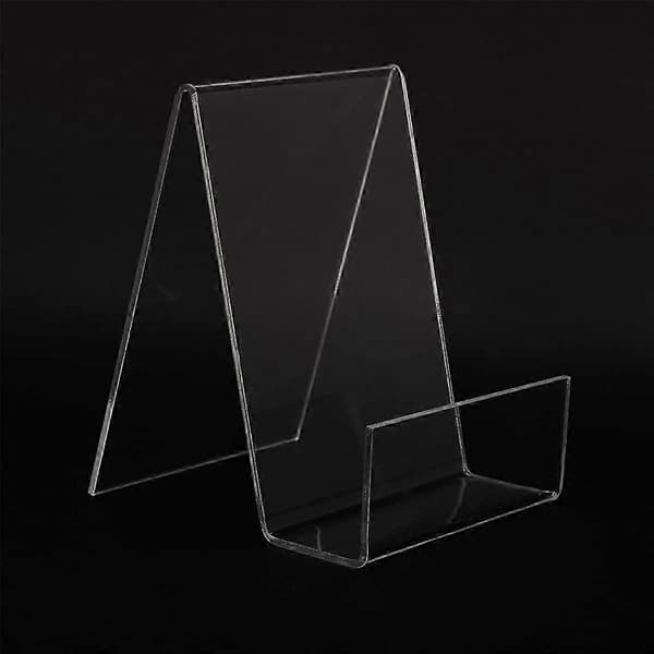 [RM]12-pakning akrylbokstativ, bokholder, lite akryldisplaystativ