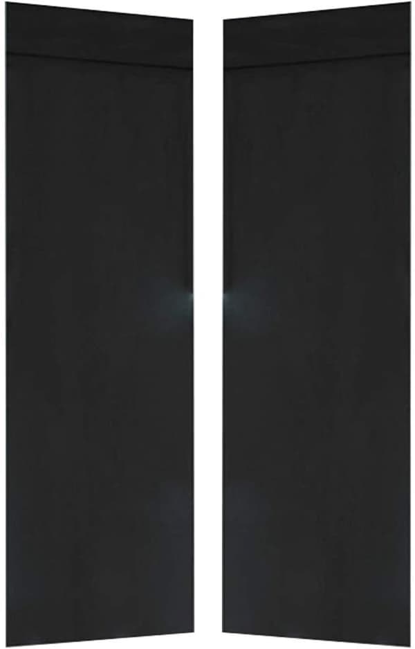 [RM]1 Pair Black Magic Door Curtains, Punch-Free Curtains, Finished