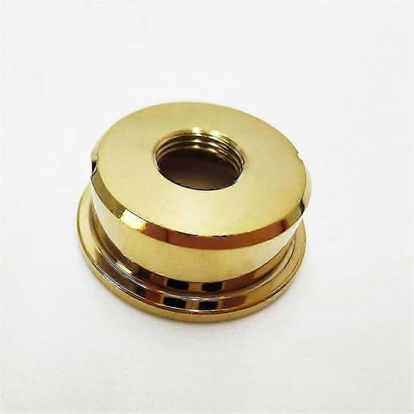 TL Rund Fatning Elektrisk Guitar Audio Output Jack Fatning Guld