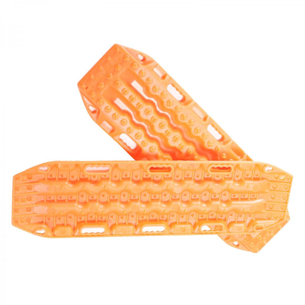 Sandstegar i plast för Axial SCX10 D90 D110 TRX4 1/10 Skala RC Crawler Biltillbehör, 1 Par, Orange