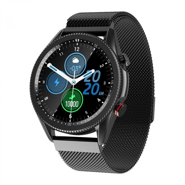 M98 Mode Sport Män Smart Watch Vattentät Bluetooth Silver 02