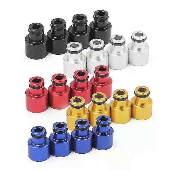 Universal aluminium kølermonteringsbeslag sort 8,7X4CM 0,3CM tykt til bilkølesystem