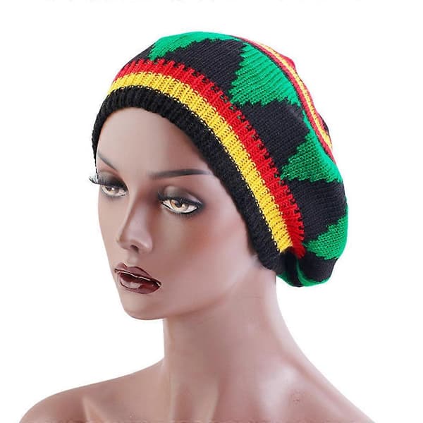 Handvirkad jamaicansk reggaehatt
