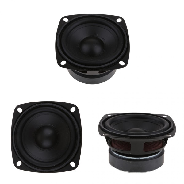 Stereo ljudhögtalare 15W 3" 4 Ohm DIY vattentät högtalare