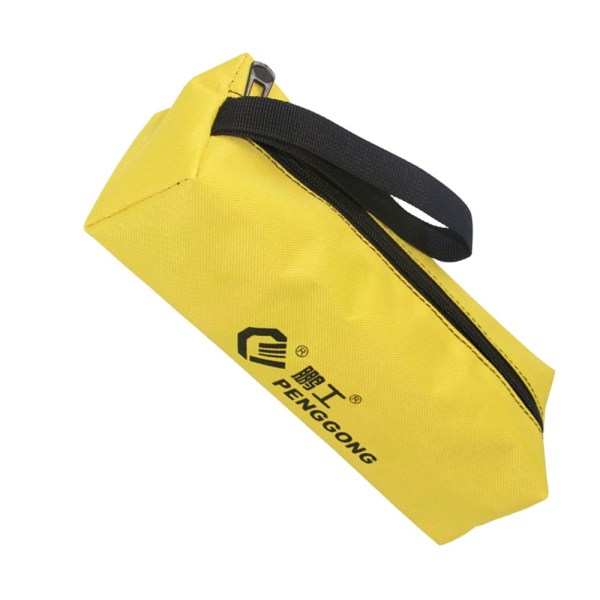 Förvaringsväskor oxford reparationsverktyg spänne handväska zip organizer gul