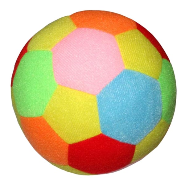 Färgglad mjuk fotboll inomhus utomhus fotboll barnleksaker 11,5 cm